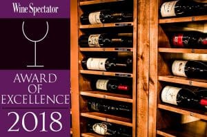 Wine Spectator 2018 Award